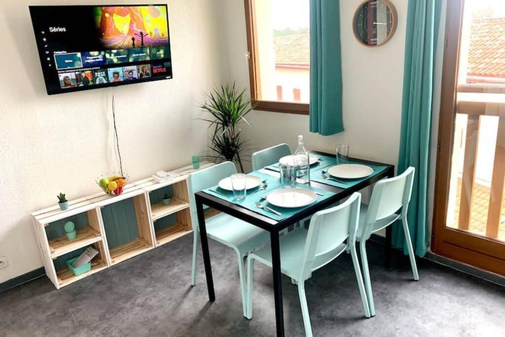 Ferienwohnung Parking Fibre Netflix Balcon Surfrack Biarritz Exterior foto